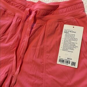 lululemon athletica Coral Athletic Shorts
